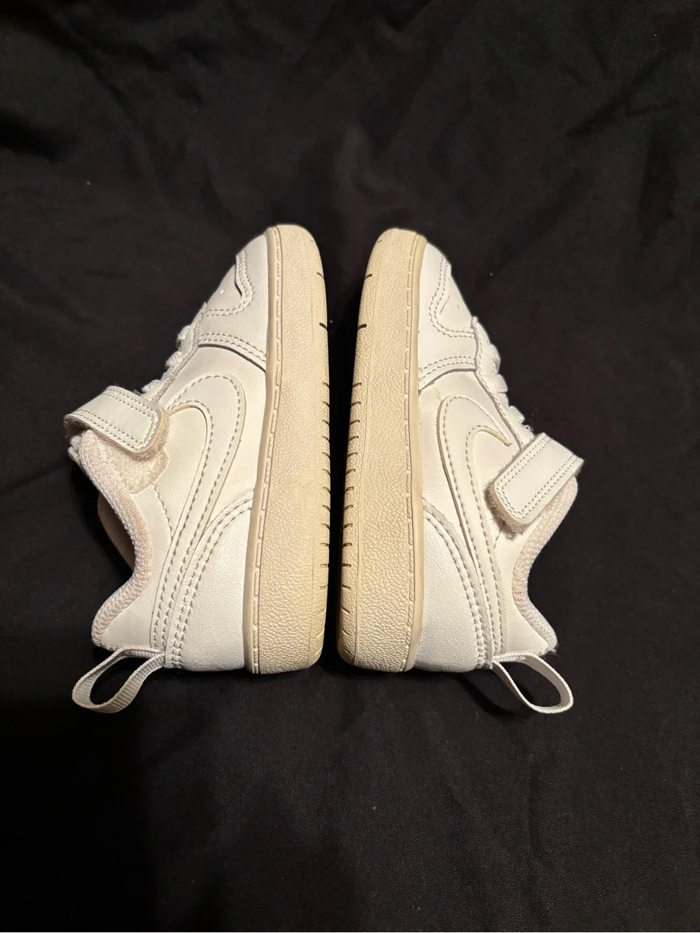 Nike Toddler White Hook-and-Loop Sneakers
